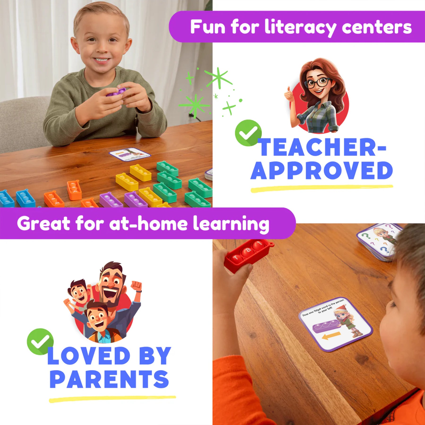 Sneaky Elves CVC Reading Game