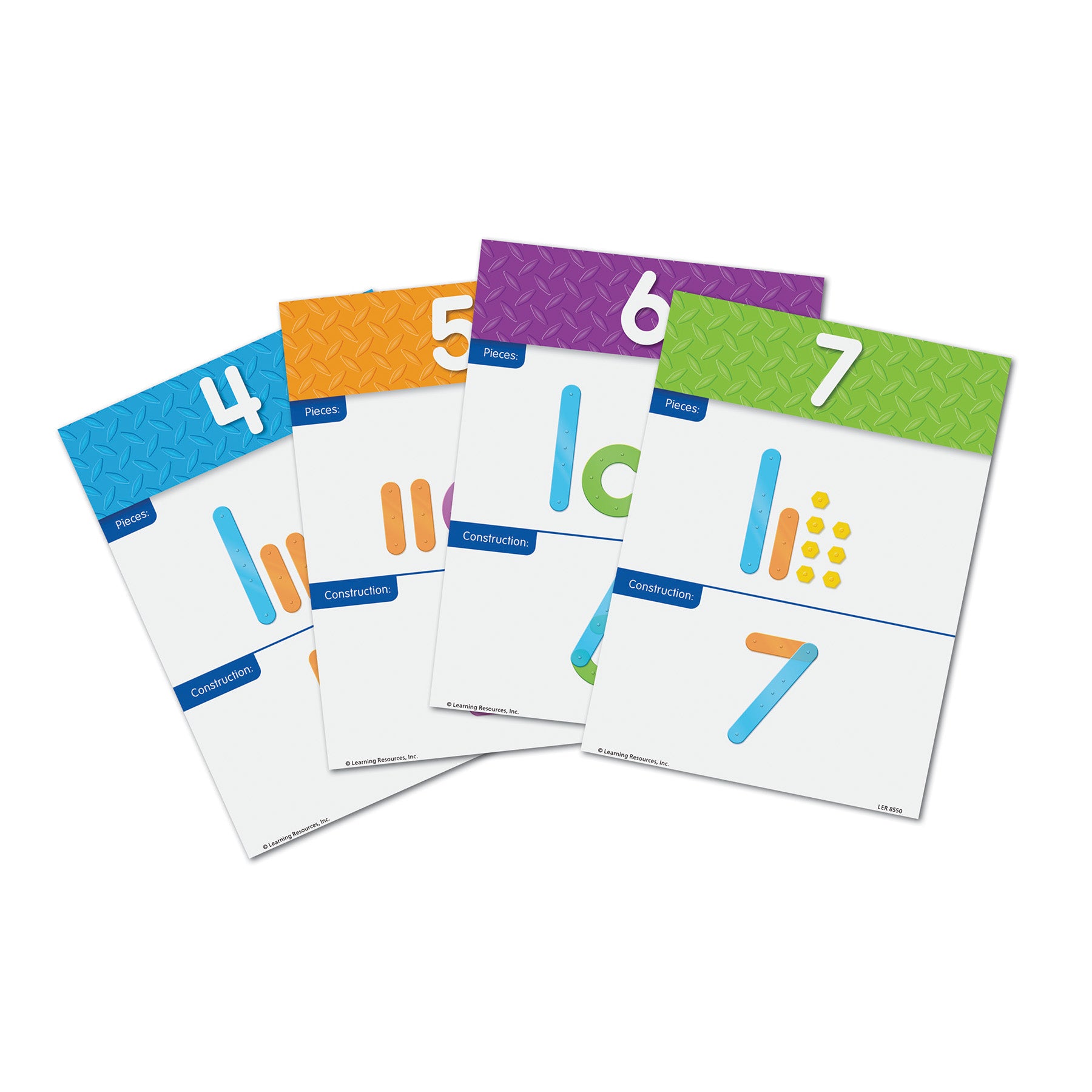 Number Construction Maths Activity Set