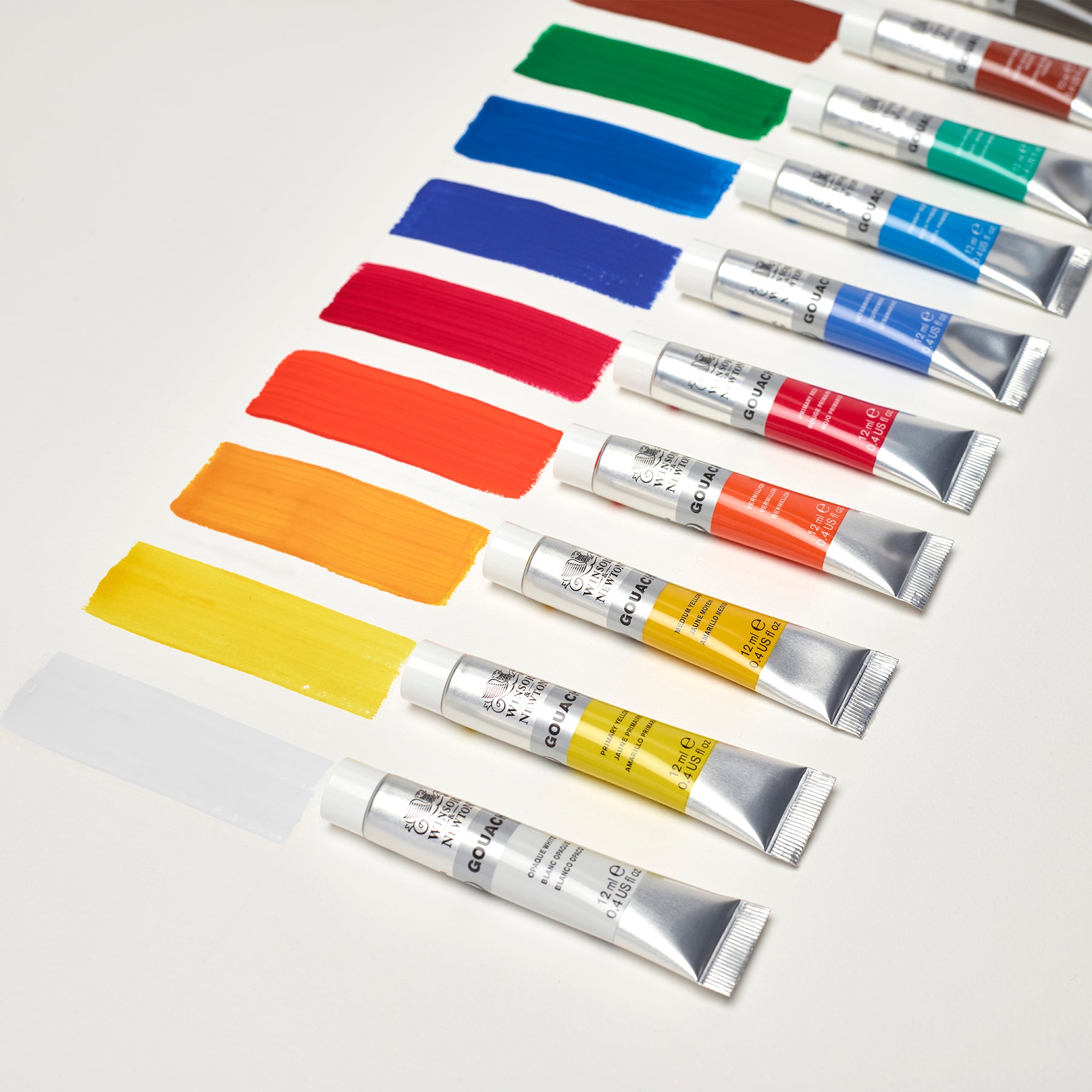 Gouache Colour - 10 x 12ml Set