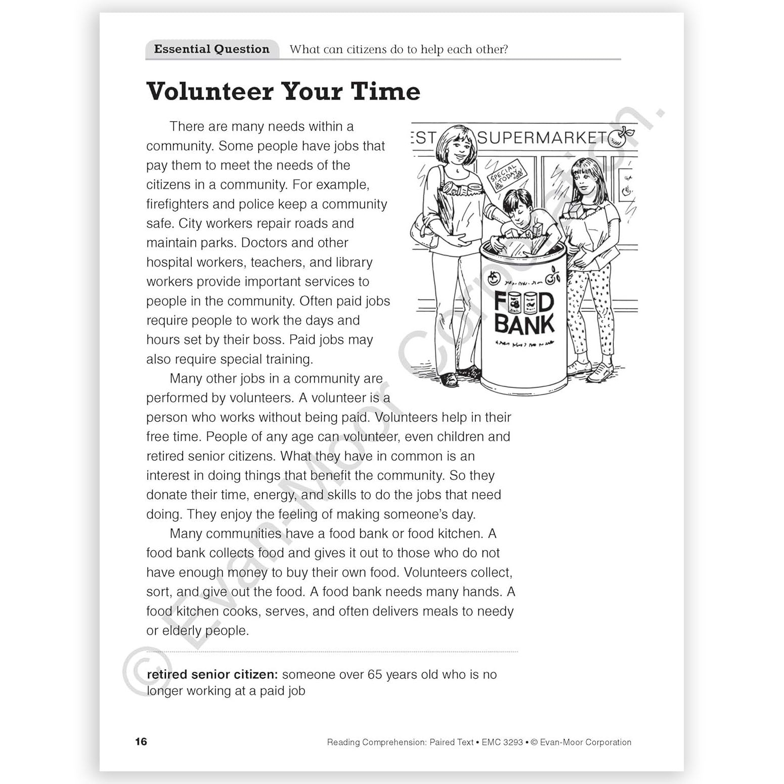 Reading Comprehension: Paired Text, Grade 3