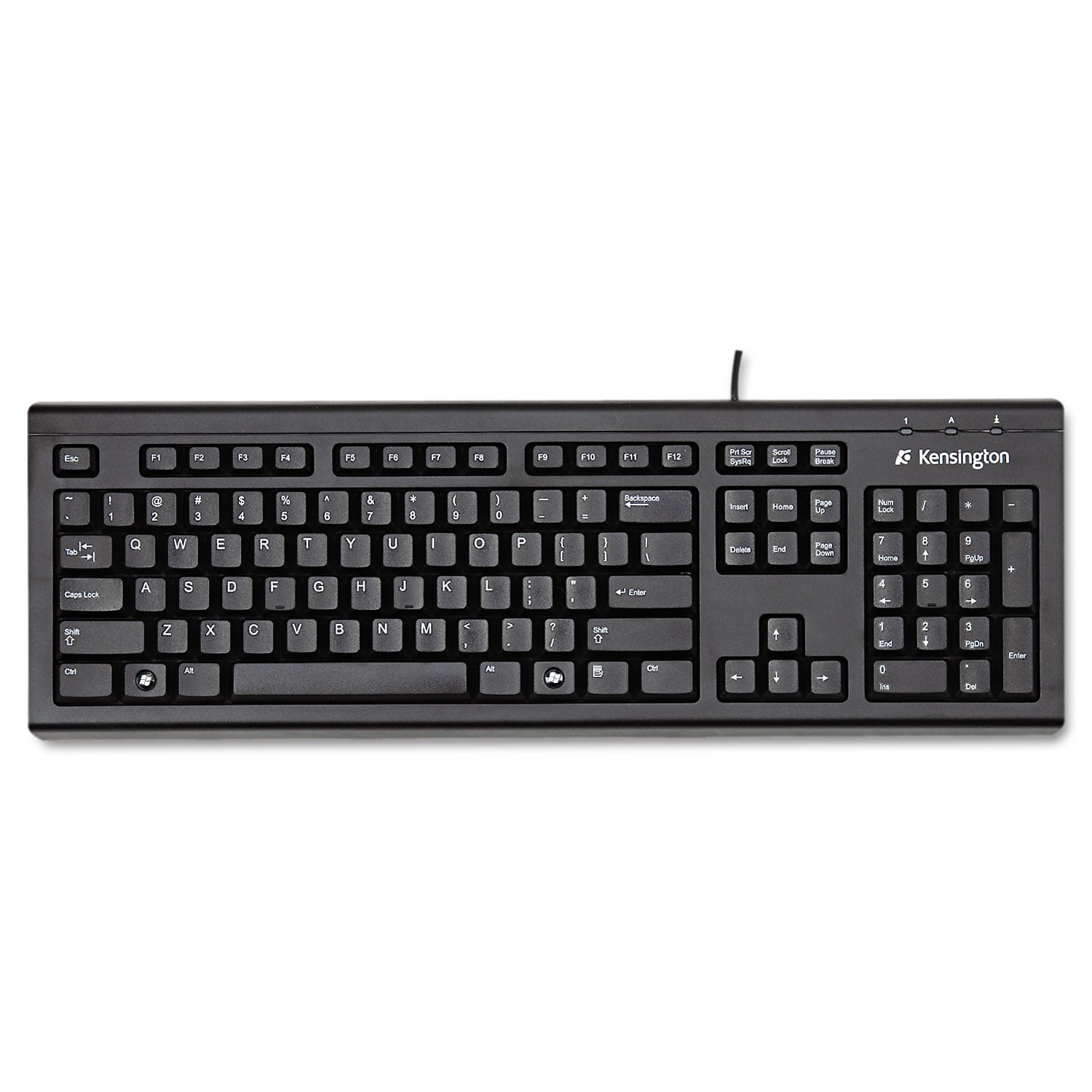 Cable Connectivity - USB Interface - 104 Key(s) - English - Computer - Membrane Keyswitch - Black