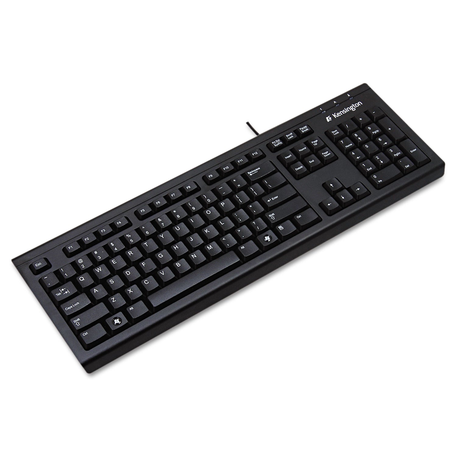 Cable Connectivity - USB Interface - 104 Key(s) - English - Computer - Membrane Keyswitch - Black