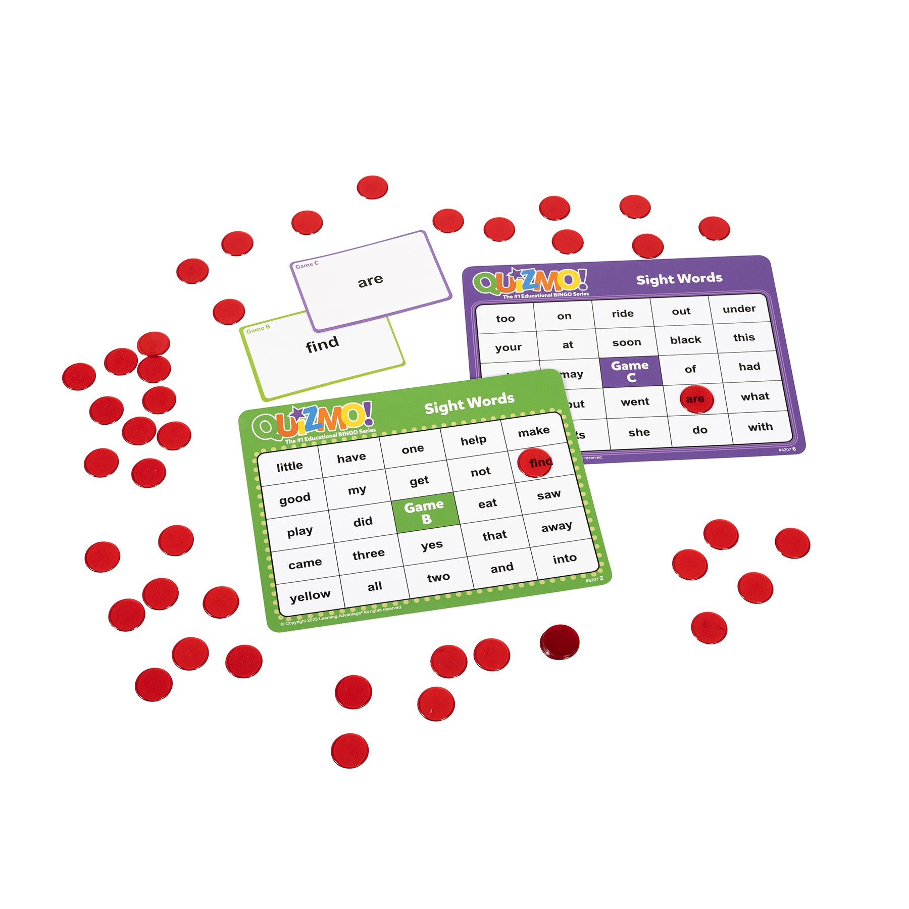 Quizmo® Game: Sight Word, Set 1, Grades K-4