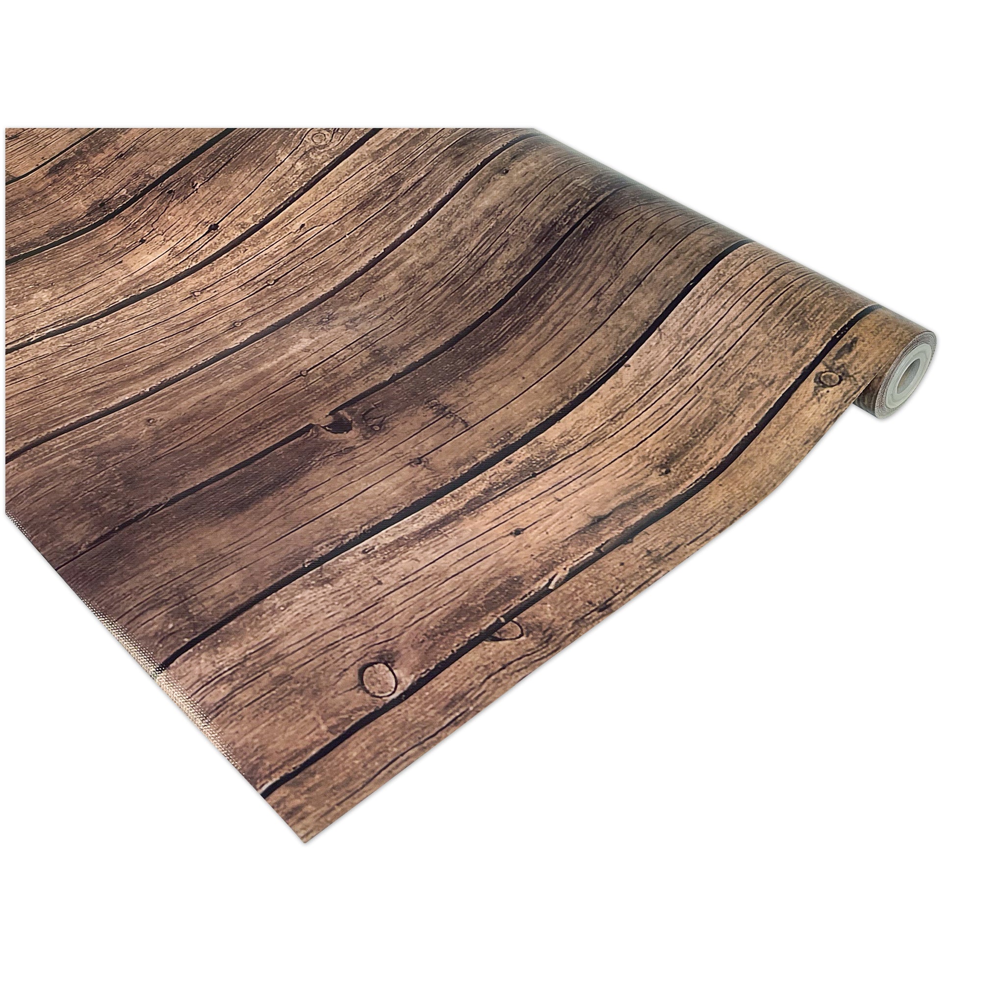 Better Than Paper® Bulletin Board Roll, 4' x 12', Dark Wood Design, 4 Rolls