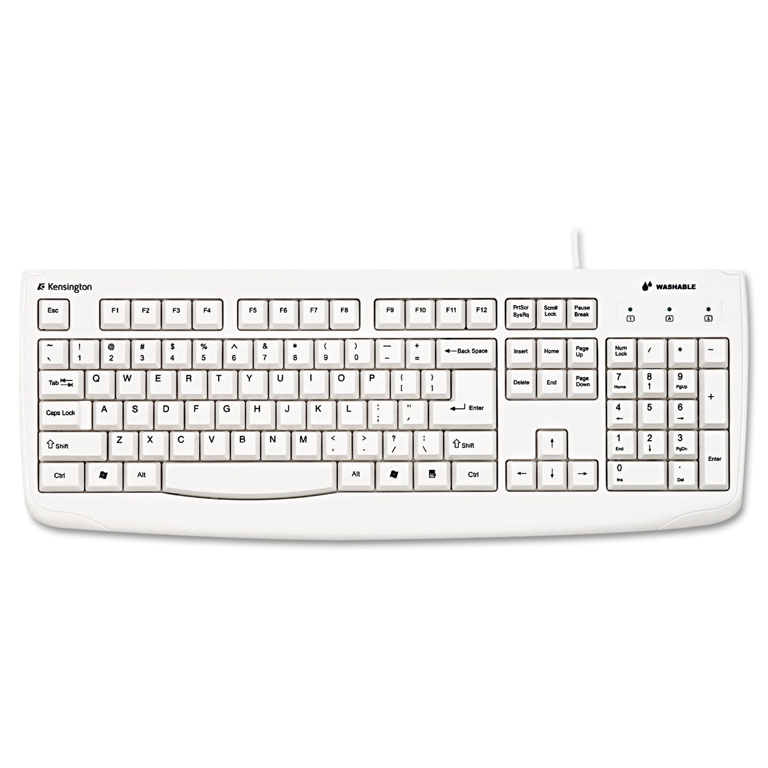 Cable Connectivity - PS/2, USB Interface - Email, Internet, Multimedia Hot Key(s) - White