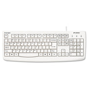 Cable Connectivity - PS/2, USB Interface - Email, Internet, Multimedia Hot Key(s) - White