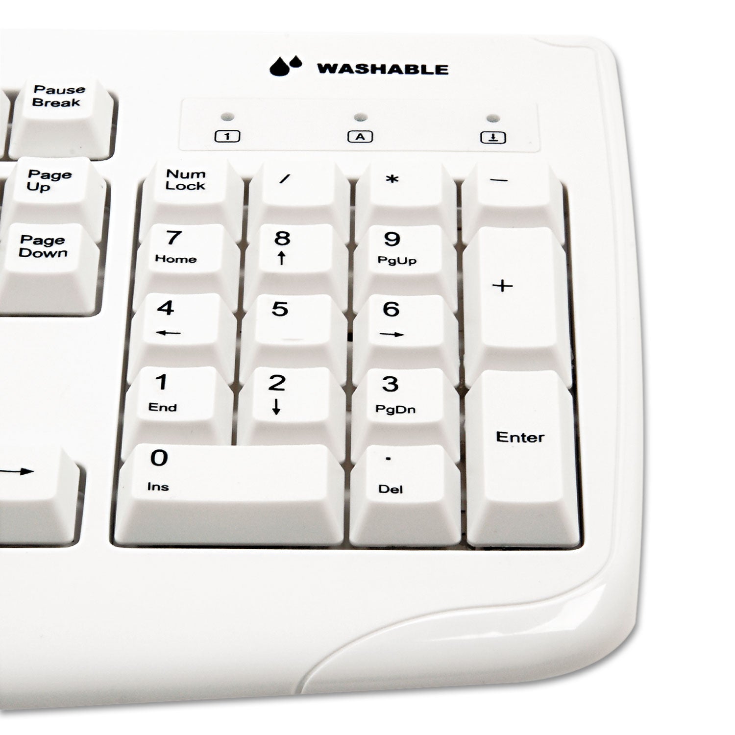 Cable Connectivity - PS/2, USB Interface - Email, Internet, Multimedia Hot Key(s) - White