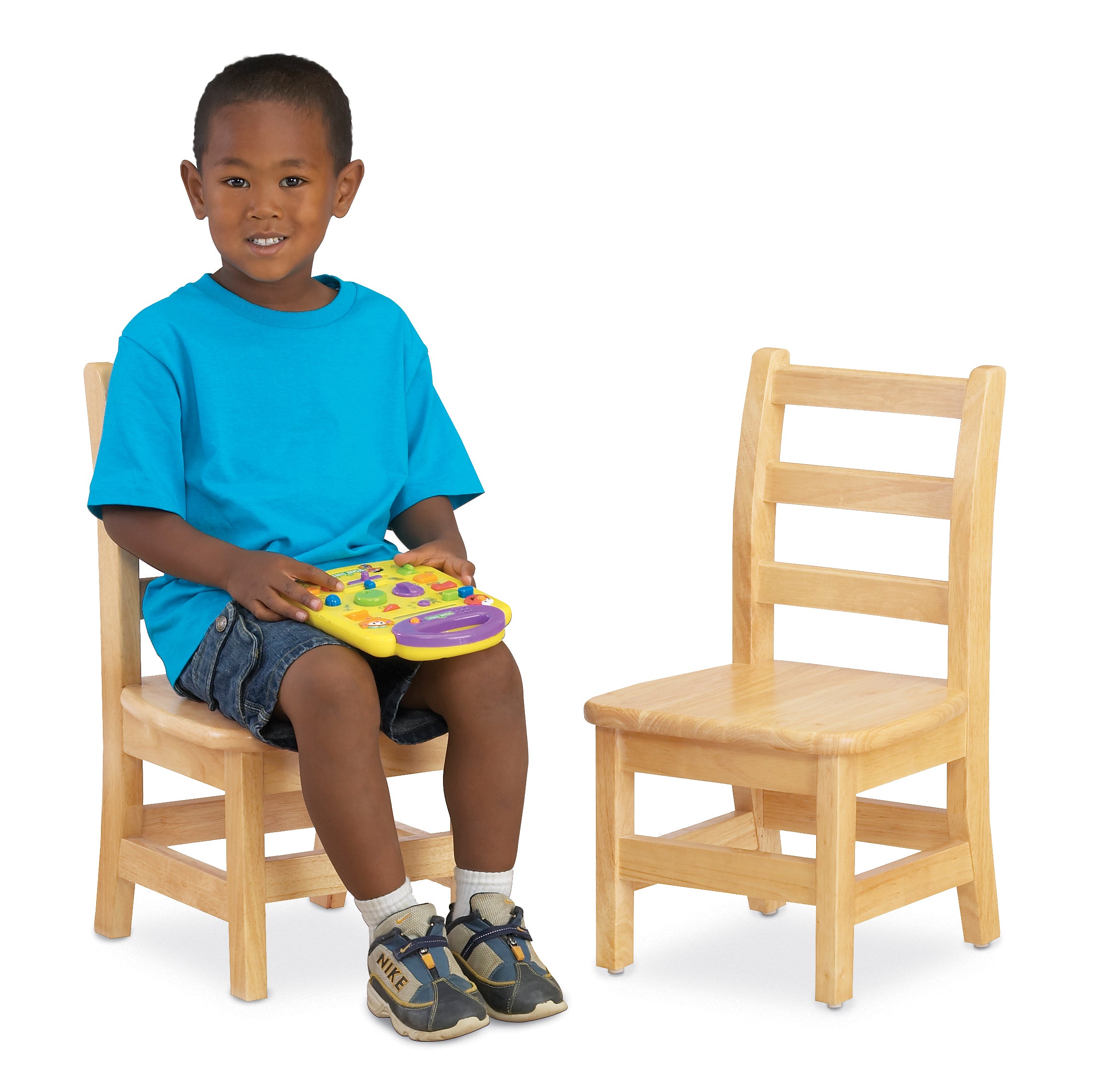 Jonti-Craft® KYDZ Ladderback Chair - 12" Height