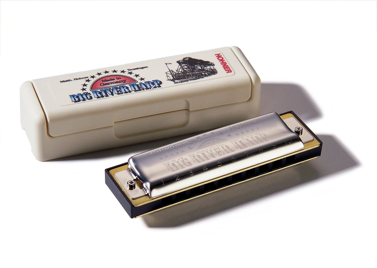 Hohner 590BXF Big River Harp MS. Key of F
