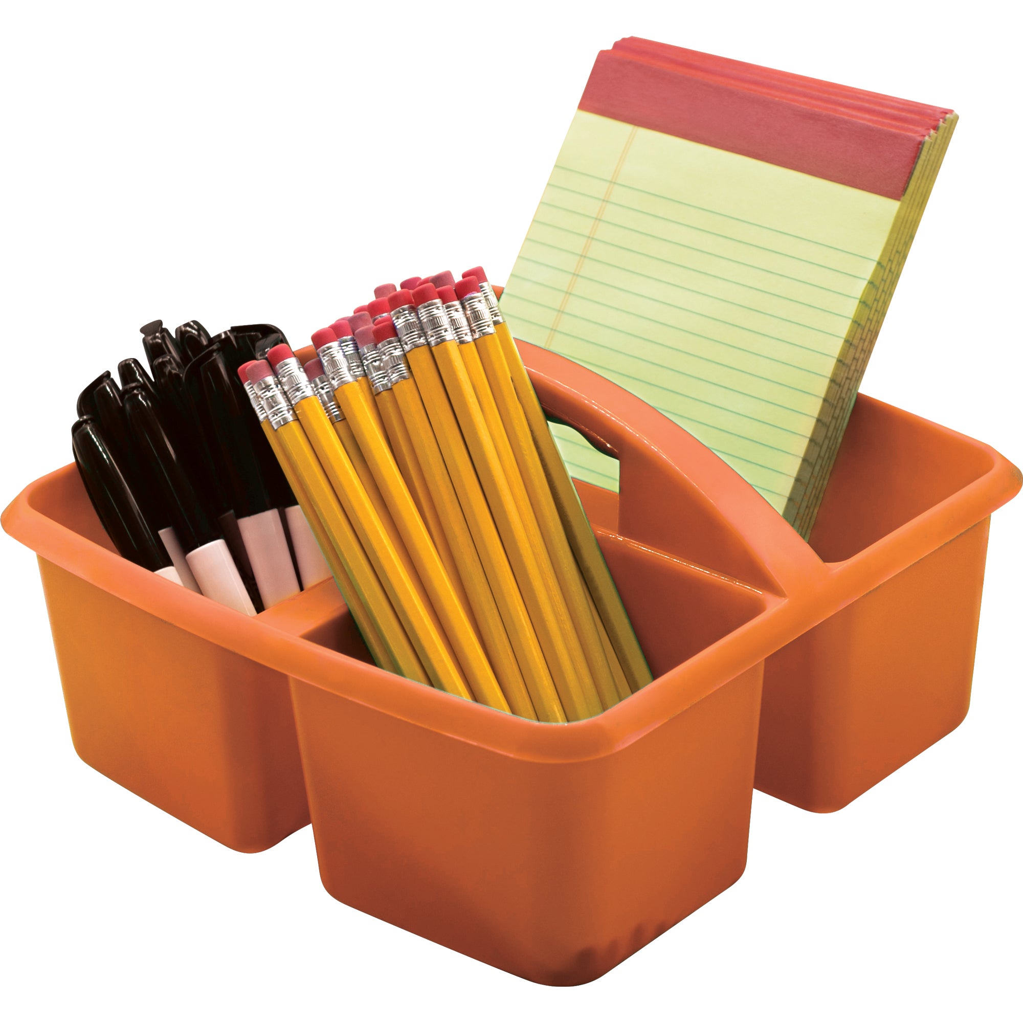 Orange Plastic Storage Caddy