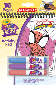 Color & Erase Reusable Activity Pad, Spidey
