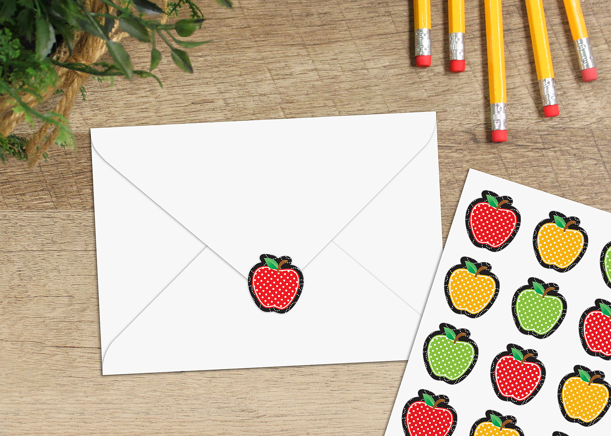Dotty Apples Stickers