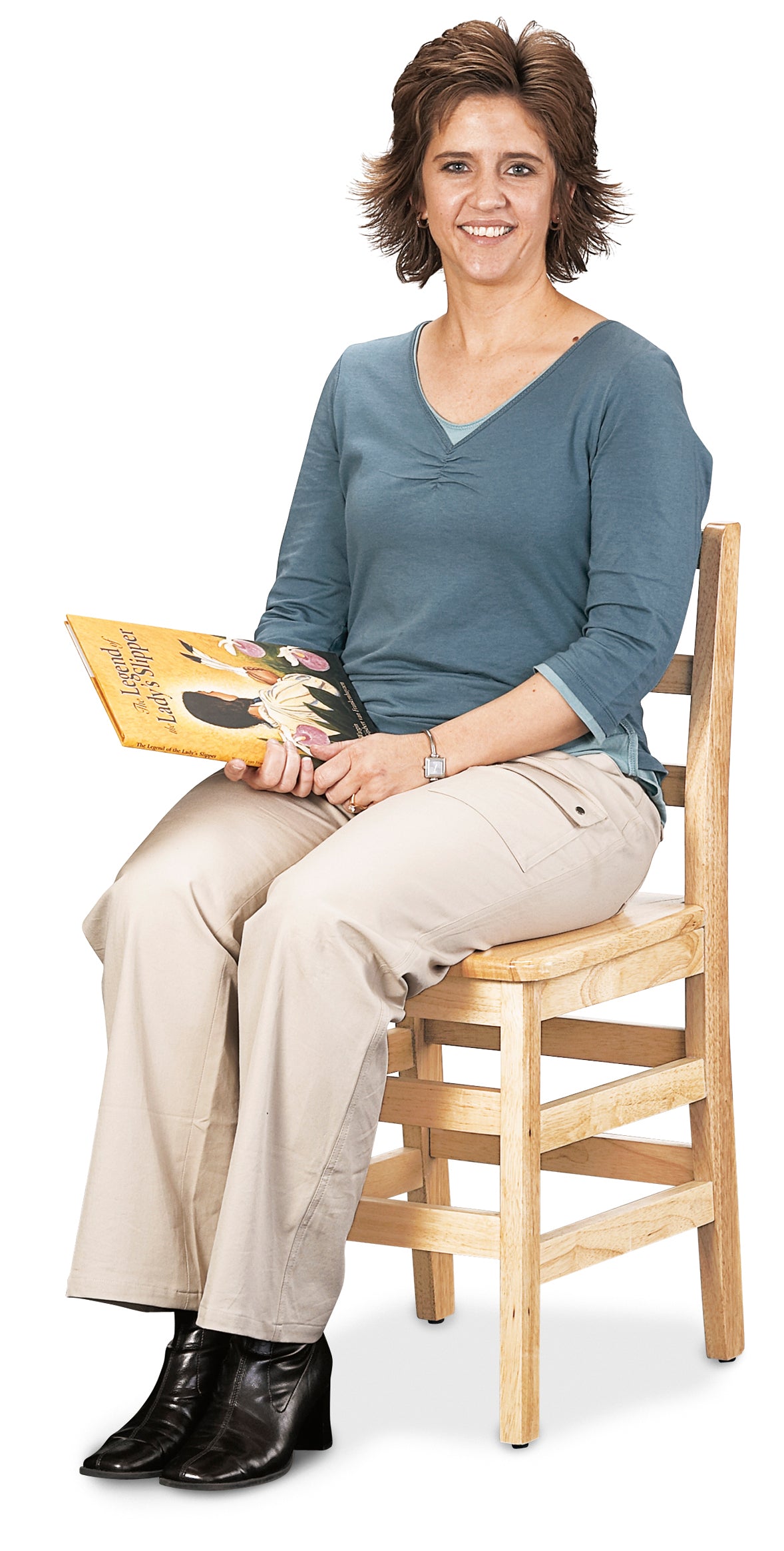 Jonti-Craft® KYDZ Ladderback Chair - 14" Height