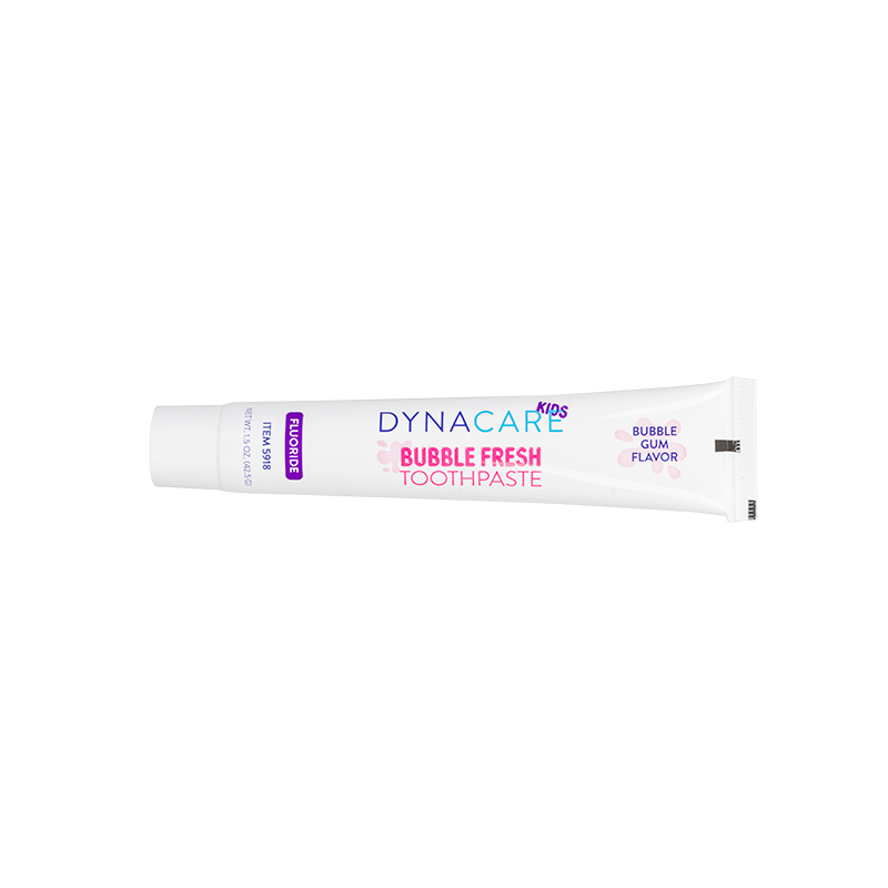 Bubble Fresh Toothpaste  w/ flouride, 1.5 oz Tube - 144 tubes per Box