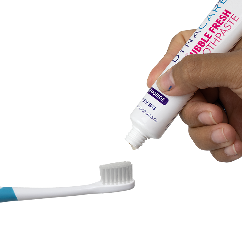 Bubble Fresh Toothpaste  w/ flouride, 1.5 oz Tube - 144 tubes per Box