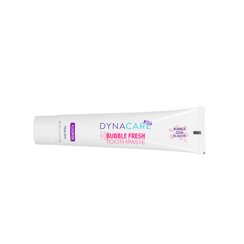 Bubble Fresh Toothpaste  w/ flouride, 2.75 oz Tube - 72 tubes per Box