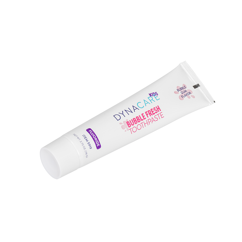 Bubble Fresh Toothpaste  w/ flouride, 2.75 oz Tube - 72 tubes per Box