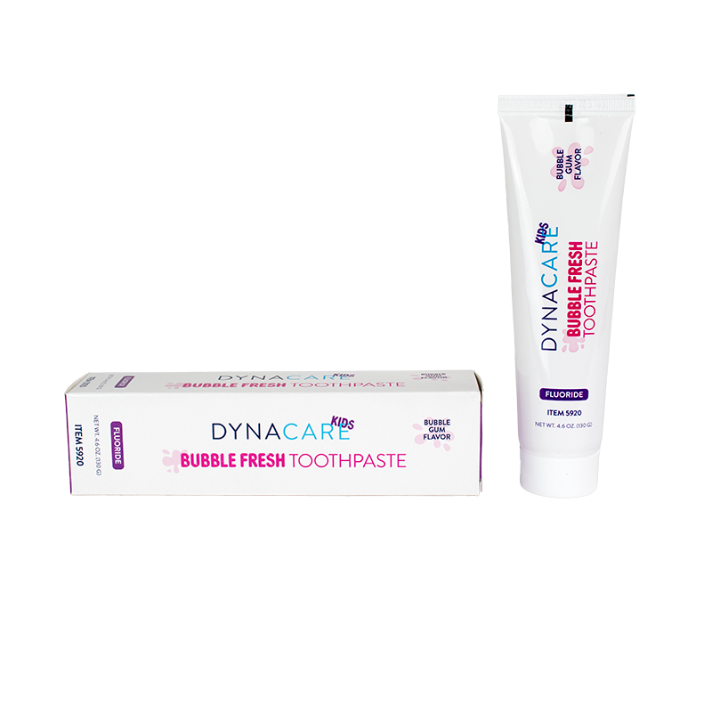 Bubble Fresh Toothpaste  w/ flouride, 4.6 oz Tube- 1 tube per Box/60 Boxes per Case