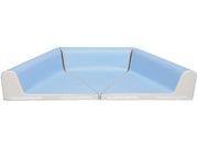 Little Nest Babyseat Kit - Light Blue/Ivory
