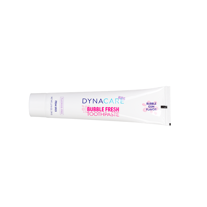 Bubble Fresh Toothpaste Fluoride-Free, 2.75 oz Tube - 72 tubes per Box