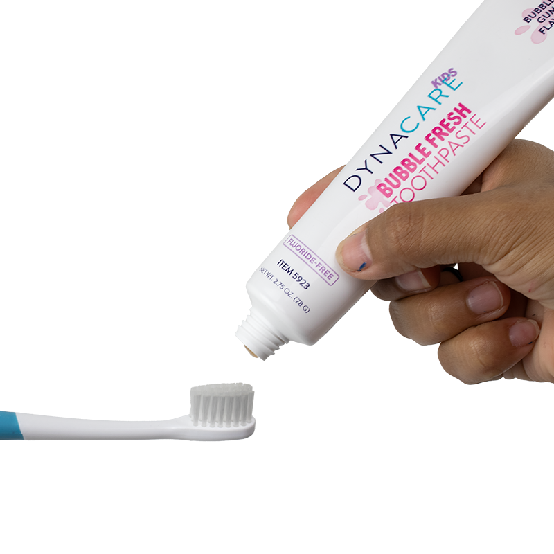 Bubble Fresh Toothpaste Fluoride-Free, 2.75 oz Tube - 72 tubes per Box