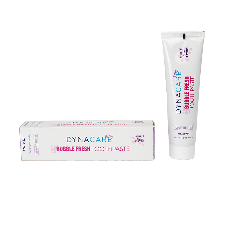 Bubble Fresh Toothpaste Fluoride-Free, 4.6 oz Tube - 1 tubes per Box/60 Boxes per Case