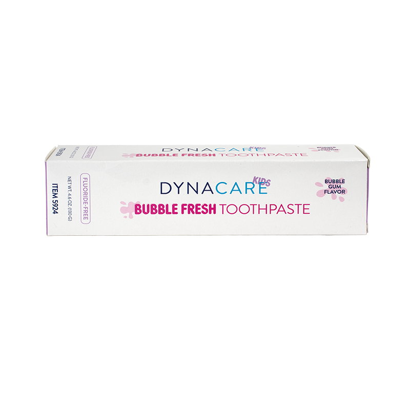 Bubble Fresh Toothpaste Fluoride-Free, 4.6 oz Tube - 1 tubes per Box/60 Boxes per Case