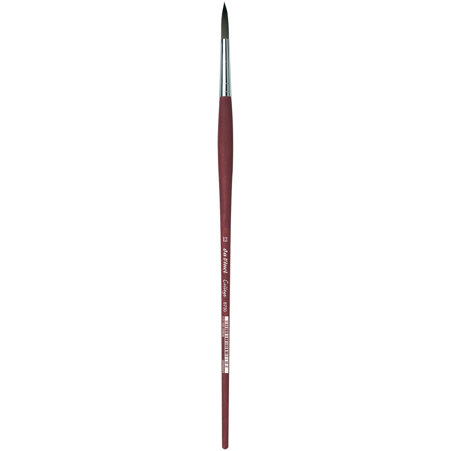 COLLEGE Student Brush, Synthetic, Acrylic & Oil, Round, Series 8730, Size 12