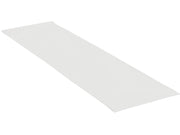 Made-To-Measure Flexible, Thick Foam Mats - White, 0.8"Th