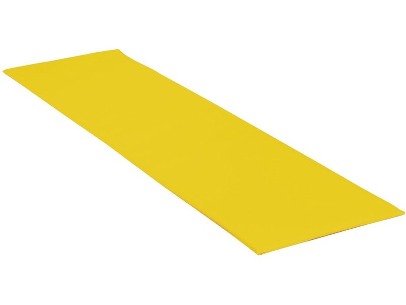 Made-To-Measure Flexible, Thick Foam Mats - Yellow, 0.8"Th