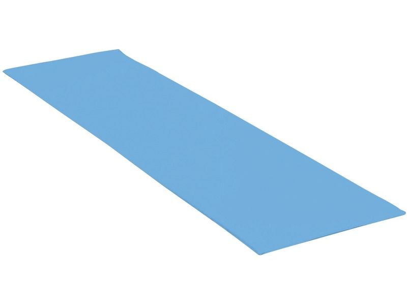 Made-To-Measure Flexible, Thick Foam Mats - Blue, 0.8"Th
