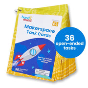 CARDS, MAKERSPACE K-2, W/RING, SET/36