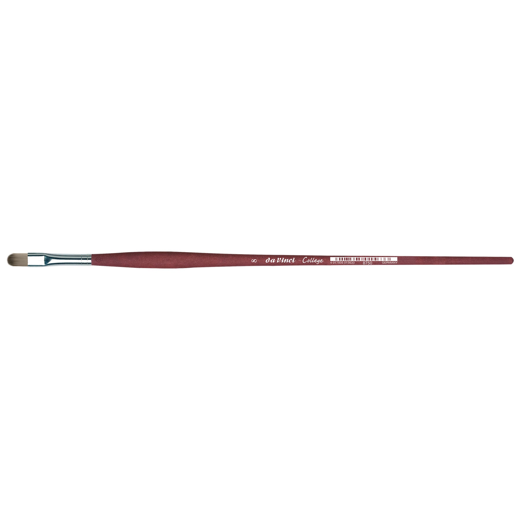 COLLEGE Student Brush, Synthetic, Acrylic & Oil, Filbert, Series 8750, Size 8