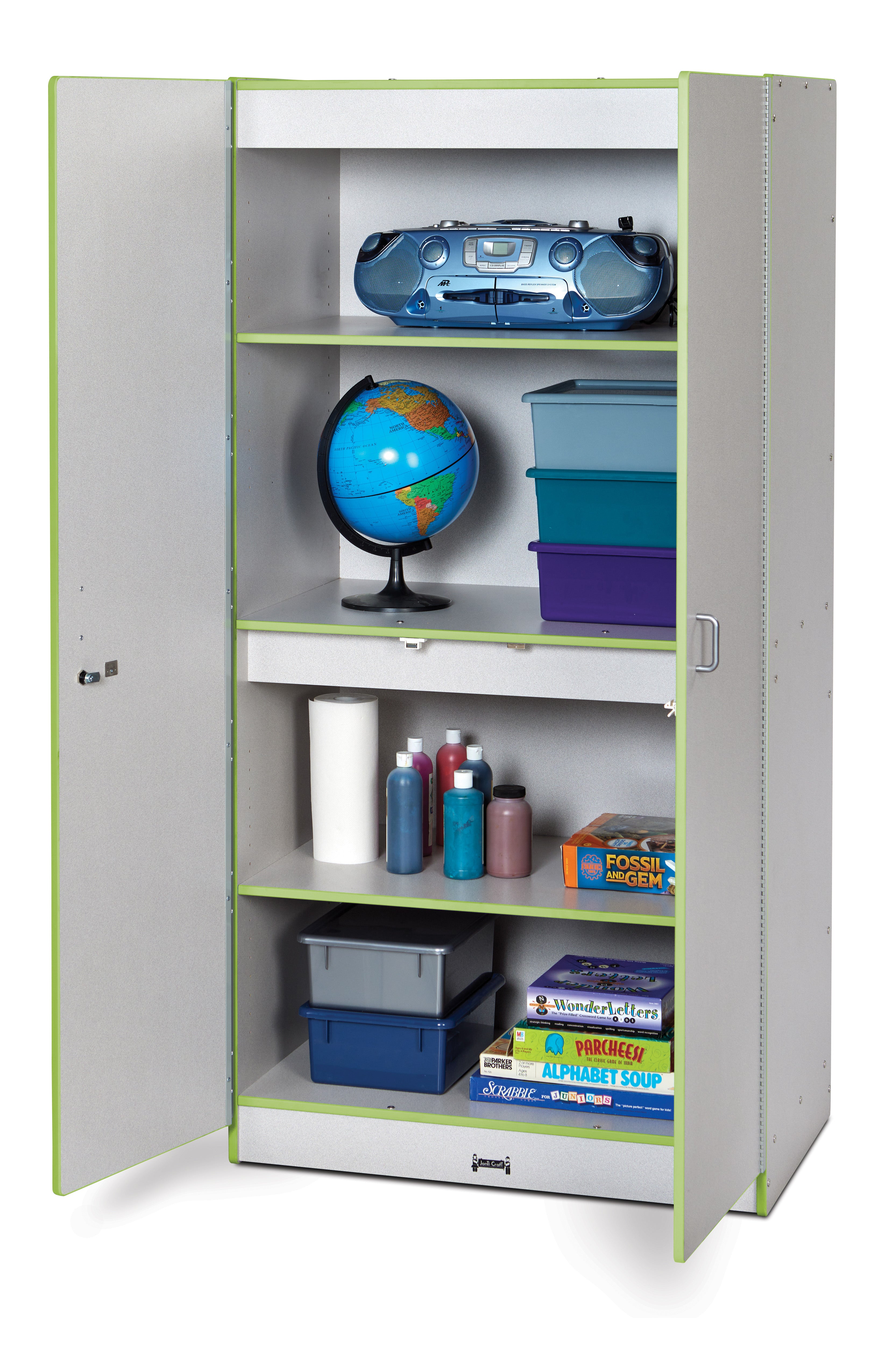 Rainbow Accents® Storage Cabinet - Key Lime Green