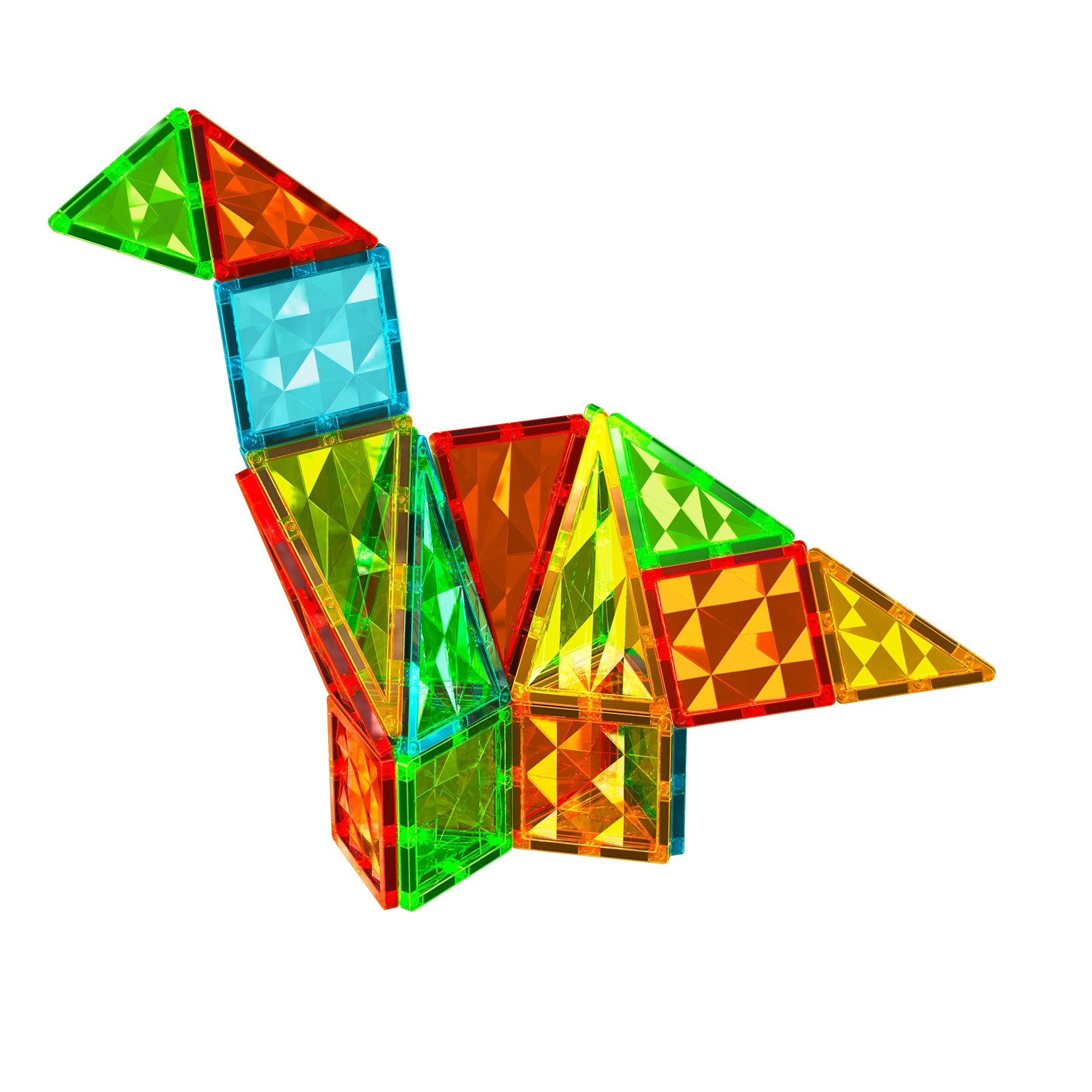 MAGNETIC TILES GEMS ROCKET 32PCS