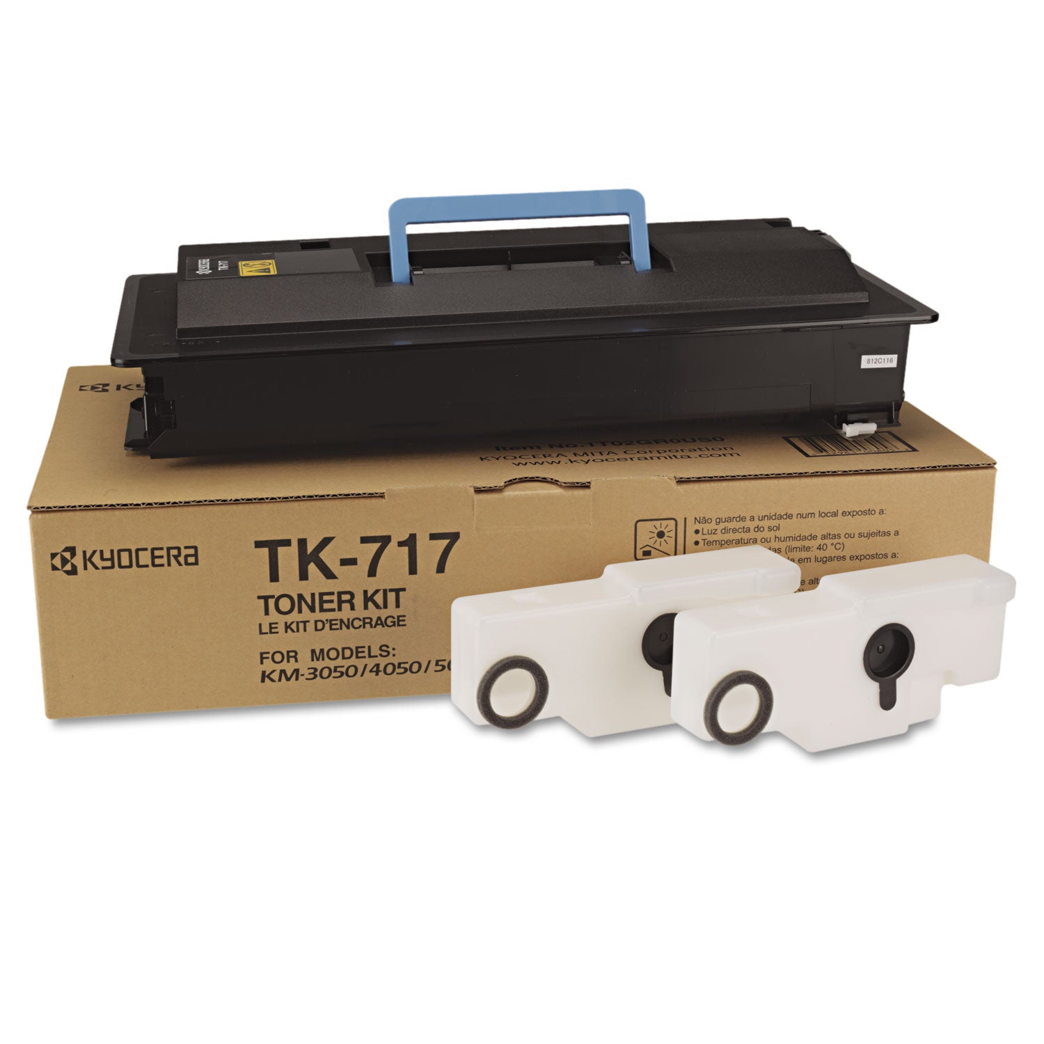 Kyocera Original Laser Toner Cartridge, Black, 1 Each, 34,000 Page Yield
