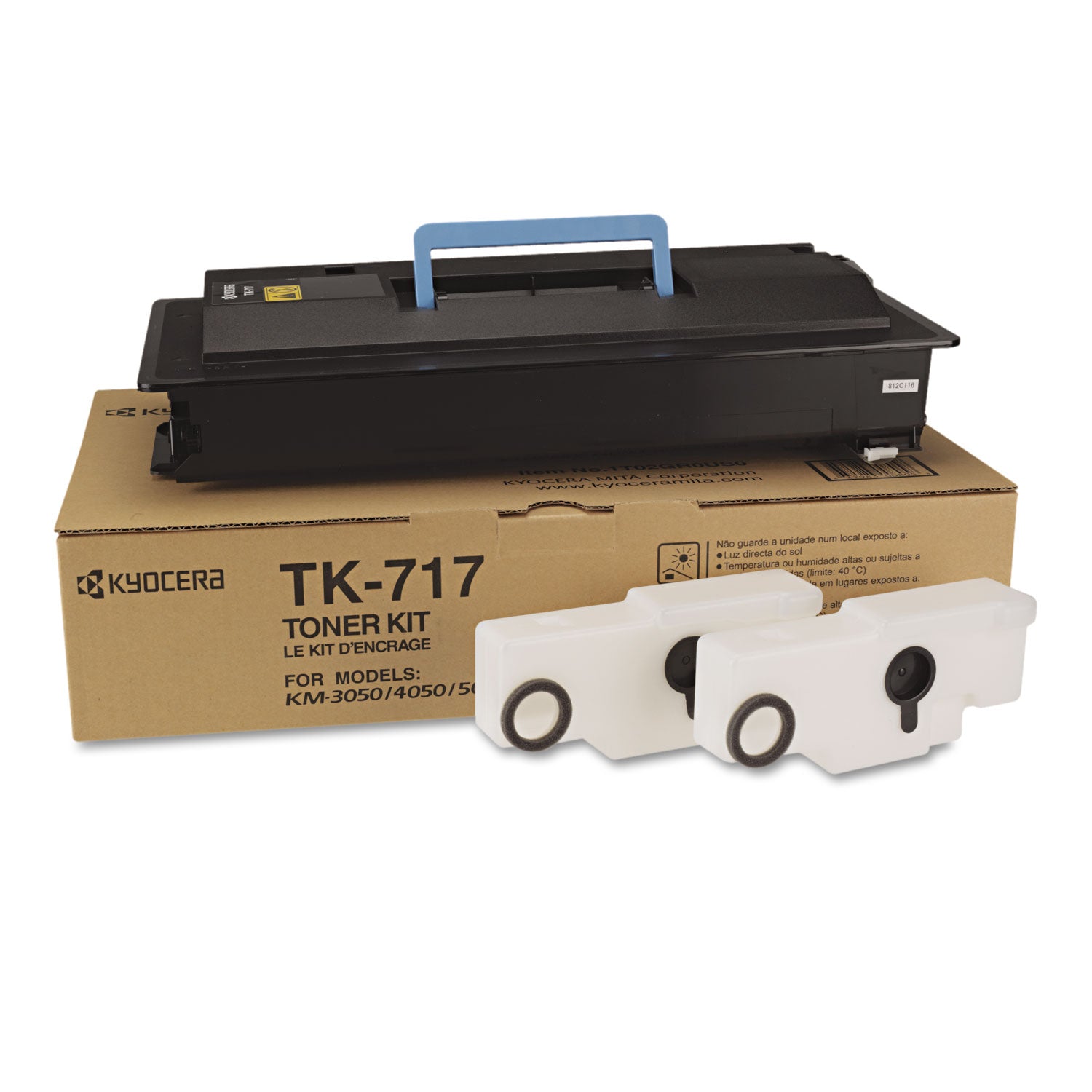 Kyocera Original Laser Toner Cartridge, Black, 1 Each, 34,000 Page Yield