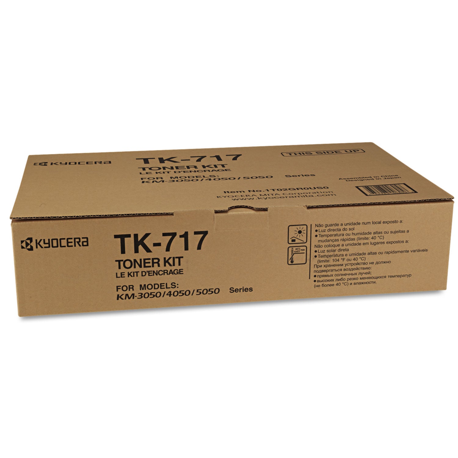 Kyocera Original Laser Toner Cartridge, Black, 1 Each, 34,000 Page Yield