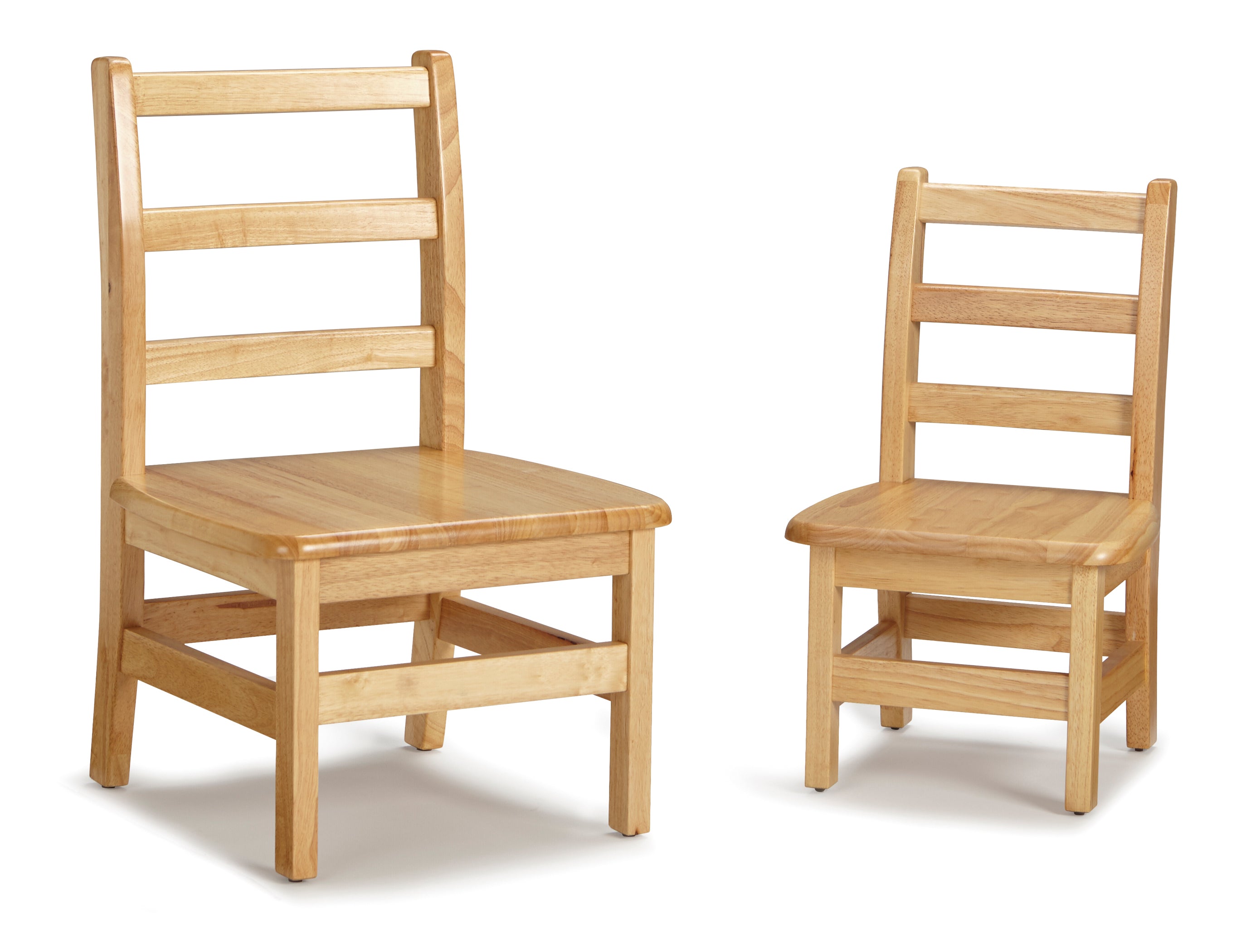 Jonti-Craft® Instructor’s Ladderback Chair Pair - 12" Height