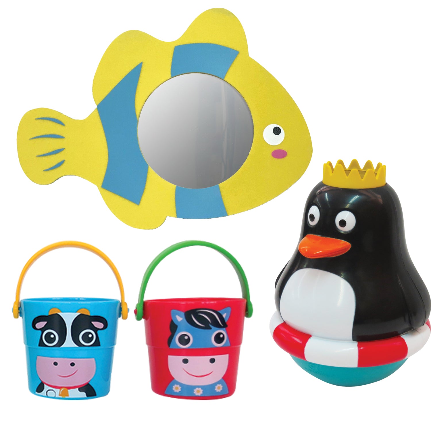 My First bath Set - Fun Bath Time Toys for Babies
