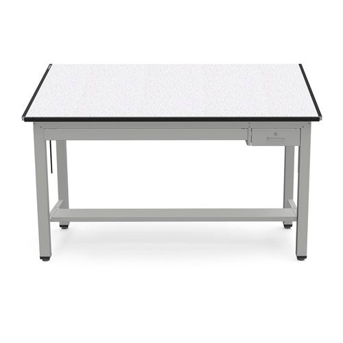Ranger Steel 4-Post Table 72”W x 37.5”D with Tool Drawer and Shallow Drawer