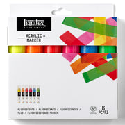 LQ Paint Marker Wide 6 Set - Fluorescents