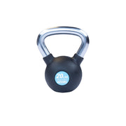 Chrome, Rubber Kettlebell 20Lb
