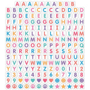 Crafty and Cool Letter Beads Bulletin Board Letters, 216 Pieces