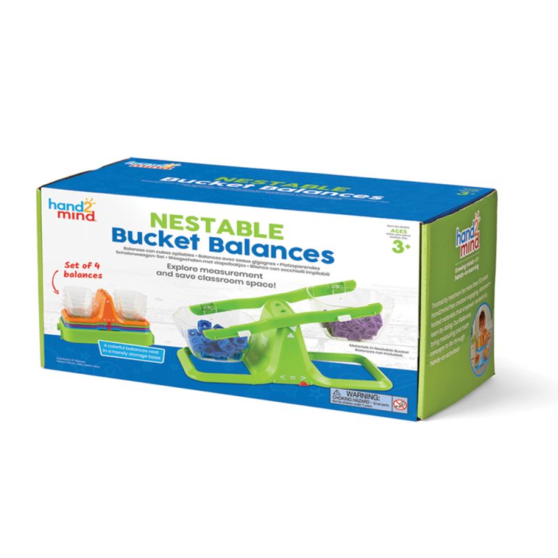 Nestable Balance, Bucket, S/4, W/Base