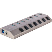 Startech. Com Startech 5g7aibs-USB-Hub-Na 7 Port USB Hub with on-Off Switches 7 Port