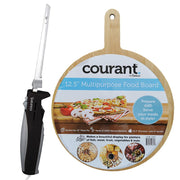 Courant Courant Black Electric Knife with Food Board