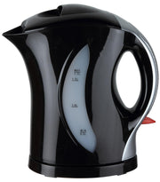 Brentwood KT-1618 BPA Free 1.7L Cordless Electric Kettle, Black/Silver