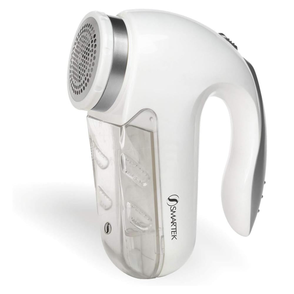 Smartek USA Smartek Deluxe Fabric Shaver, Lint Fuzz Pill Bobble Remover - White