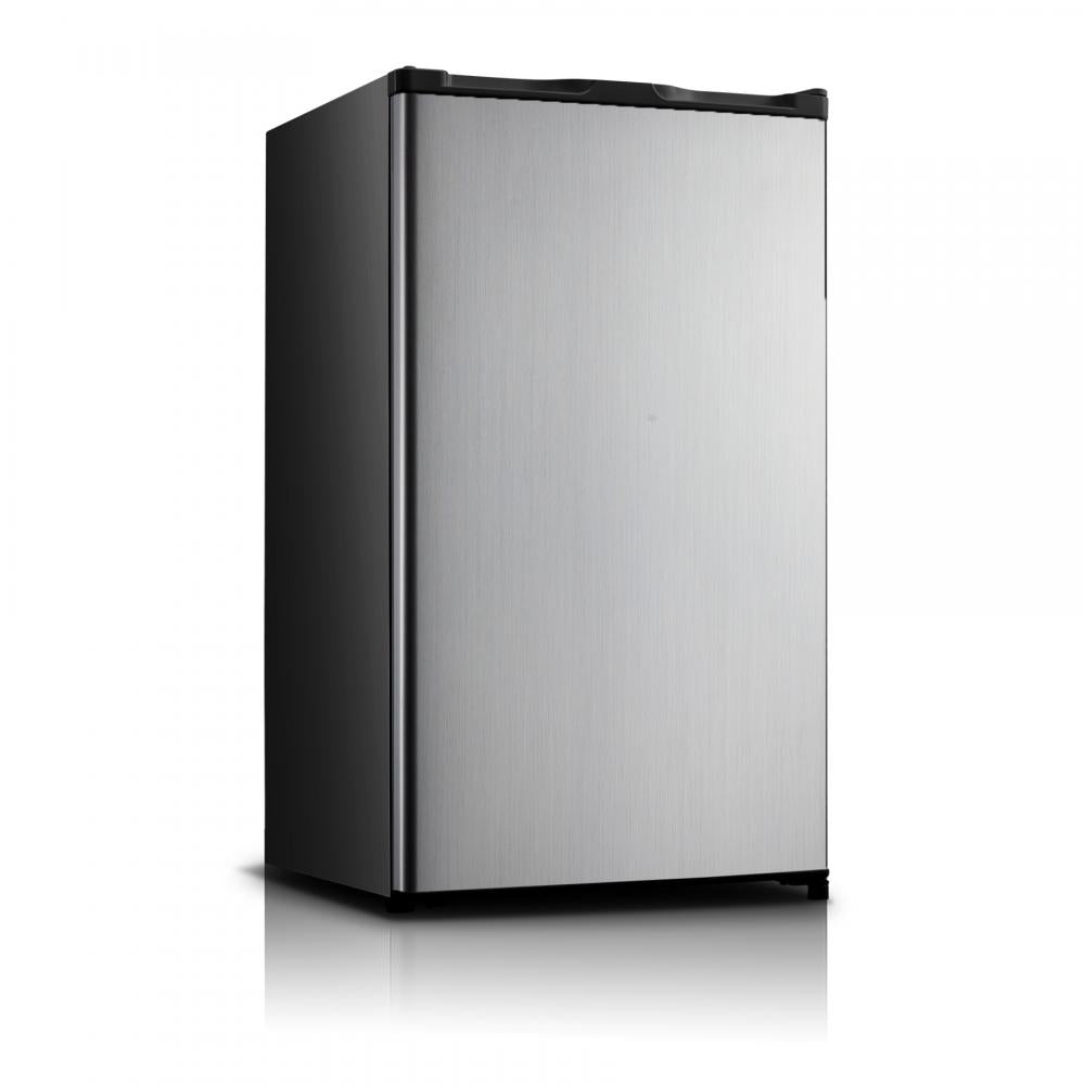 Impecca RC-1335 3.3 Cu. Ft. Compact Refrigerator, Stainless Look